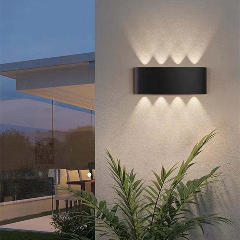 Modern LED Wall Sconce | Outdoor Waterproof Aluminum Design with Unique Light Distribution for Stunning Visual Display 1