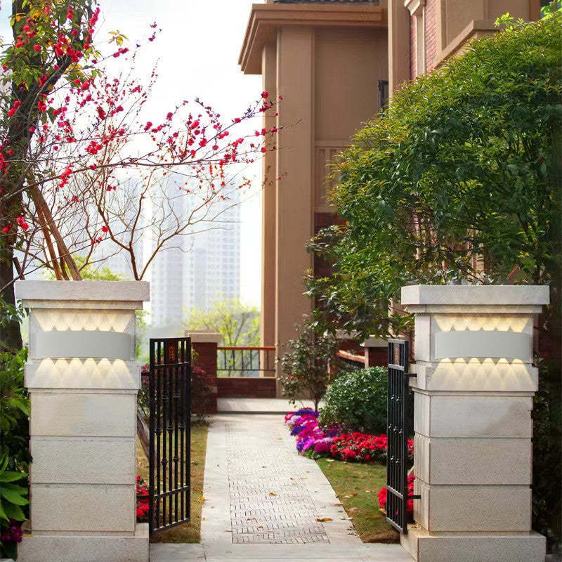 Modern LED Wall Sconce | Outdoor Waterproof Aluminum Design with Unique Light Distribution for Stunning Visual Display 5