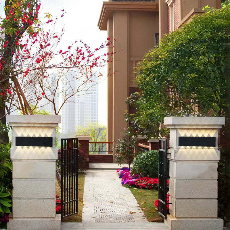 Modern LED Wall Sconce | Outdoor Waterproof Aluminum Design with Unique Light Distribution for Stunning Visual Display 6