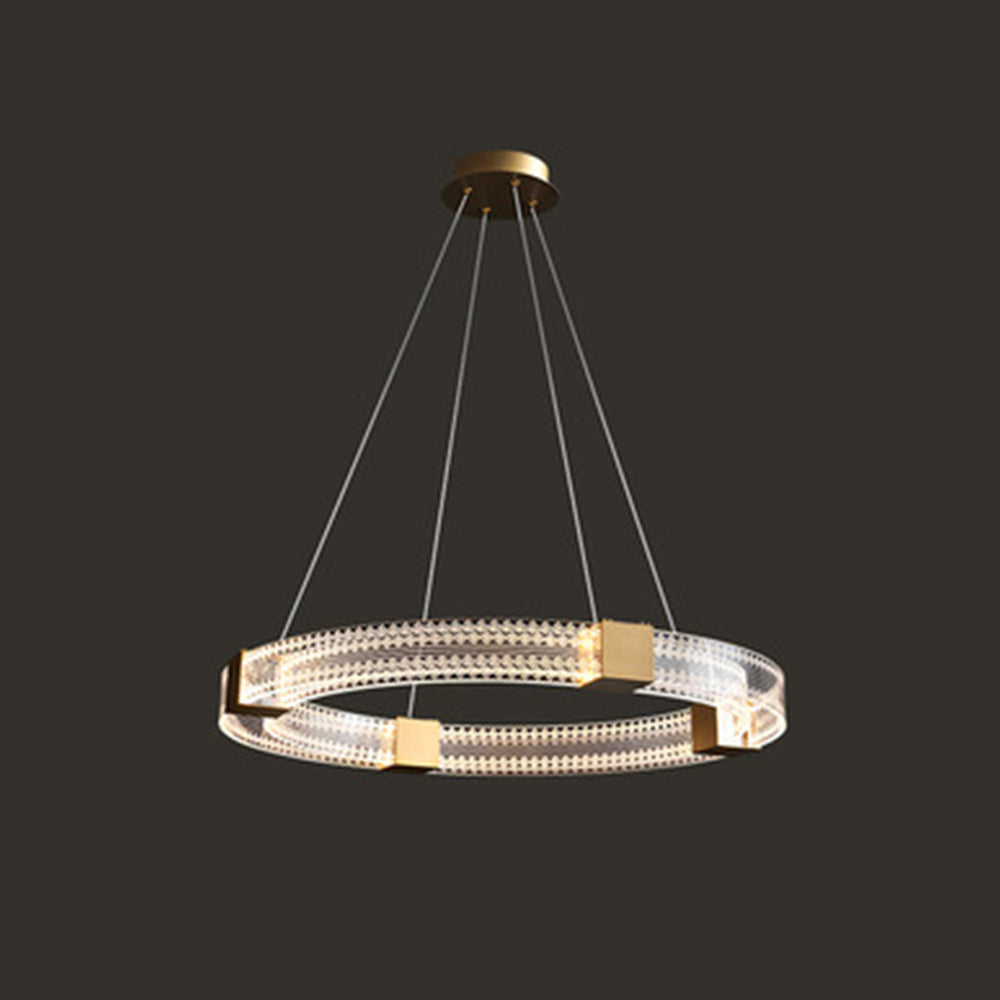 Arisha Metal Ring Pendant Light | 1-2 Ring/Oval | 50-100cm