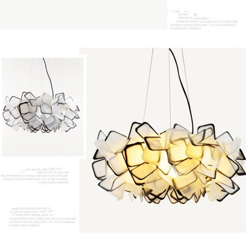 Modern Multicolour Pendant Light with Unique Acrylic Shade | Stylish Kitchen Pendant Lighting for Elegant Illumination 7