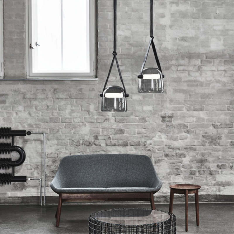 Valentina Nordic Bear Pendant Light | Grey/White/Grey+Brown
