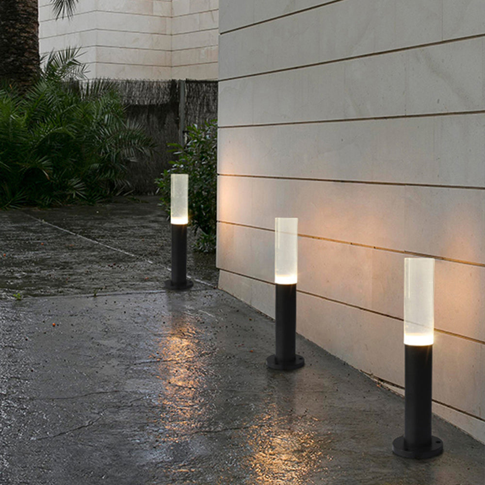Modern Outdoor Path Light | 3 Sizes | Black
