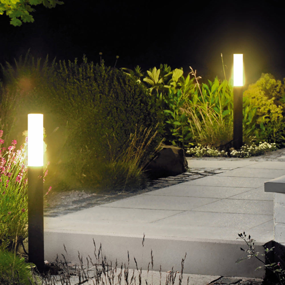 Modern Outdoor Path Light | 3 Sizes | Black