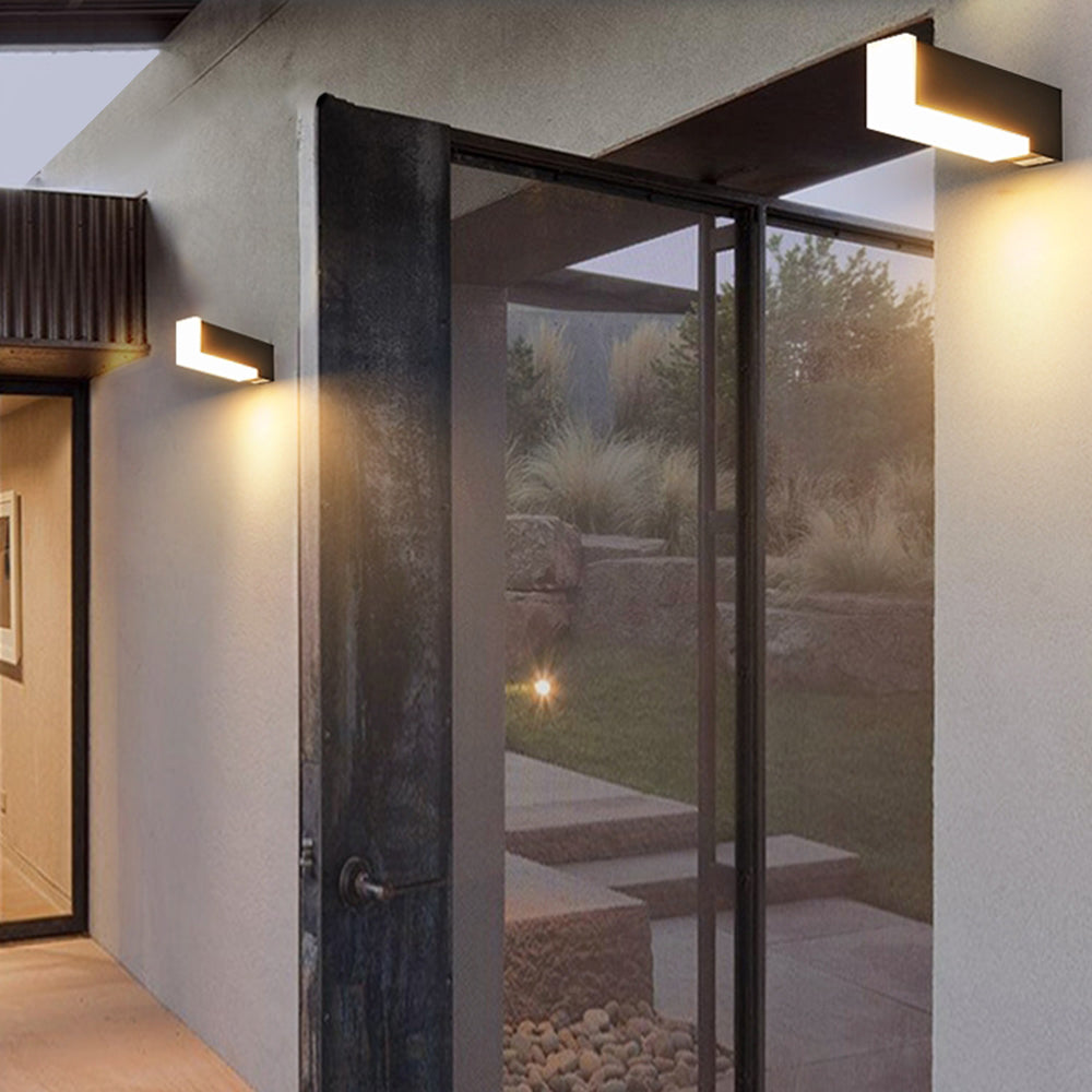 Geometric Outdoor Wall Lamp