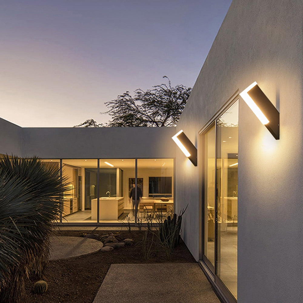 Geometric Outdoor Wall Lamp