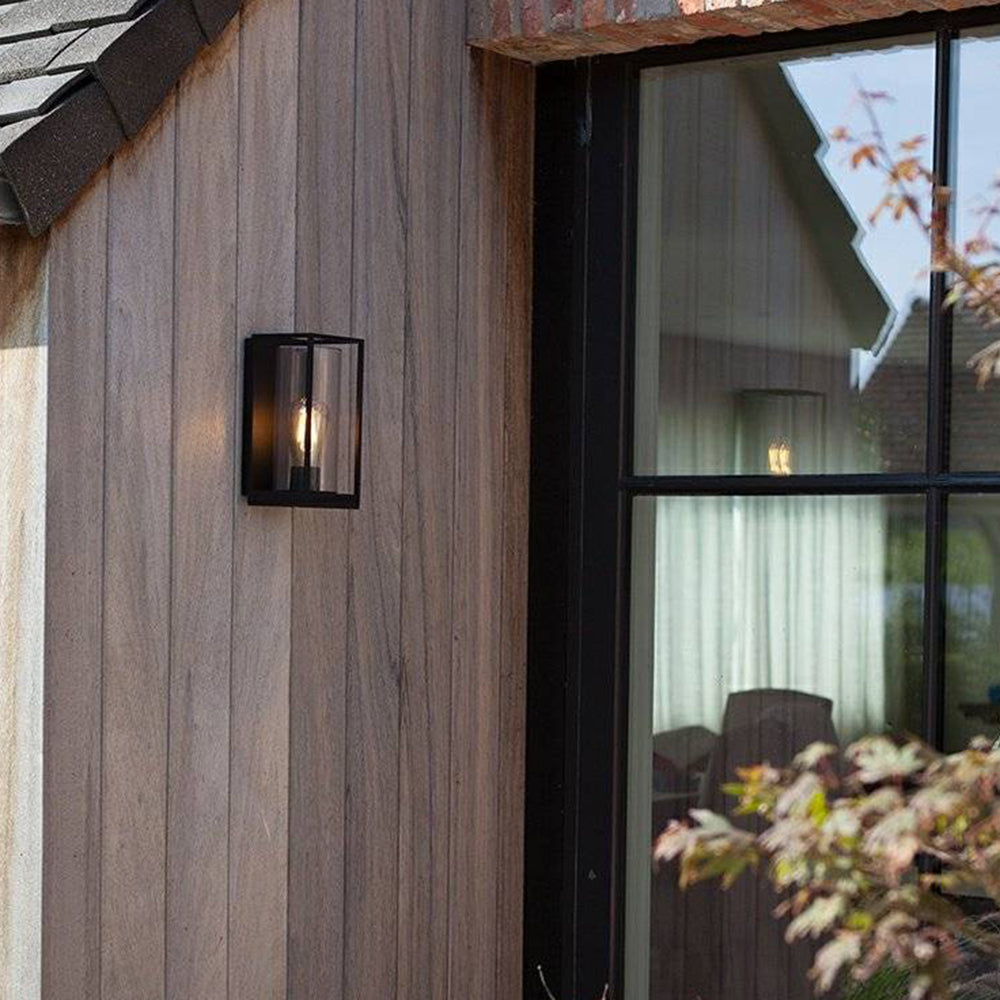 Modern Outdoor Wall Lamp | IP65 Weather-Resistant Design with Metal & Glass for Stylish Illumination 0