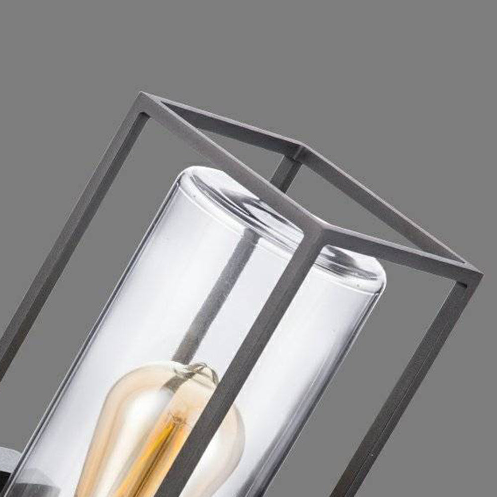 Modern Outdoor Wall Lamp | IP65 Weather-Resistant Design with Metal & Glass for Stylish Illumination 7