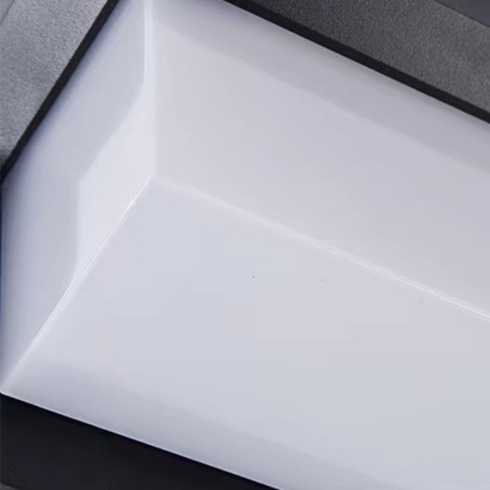Modern Outdoor Wall Lamp | Waterproof Design with Sleek Black & White Finish | Stylish Exterior Lighting for Patios 5