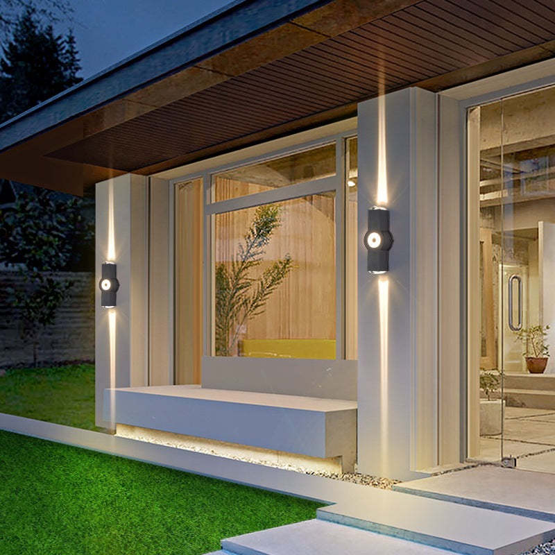 Modern Outdoor Wall Light | Waterproof Design with Warm White Glow | Elegant Lantern for Gardens and Corridors 0