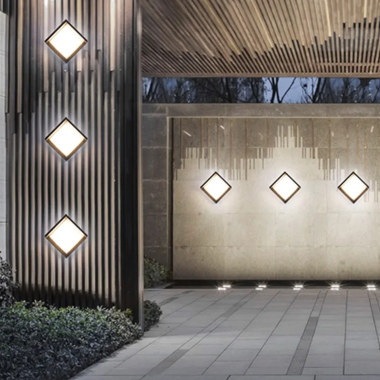 Modern Outdoor Wall Light | Waterproof LED Sconce with Motion Sensor | Stylish Illumination for Any Space 2