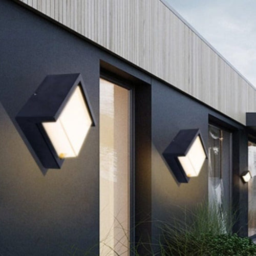 Modern Outdoor Wall Light | Waterproof LED Sconce with Motion Sensor | Stylish Illumination for Any Space 4