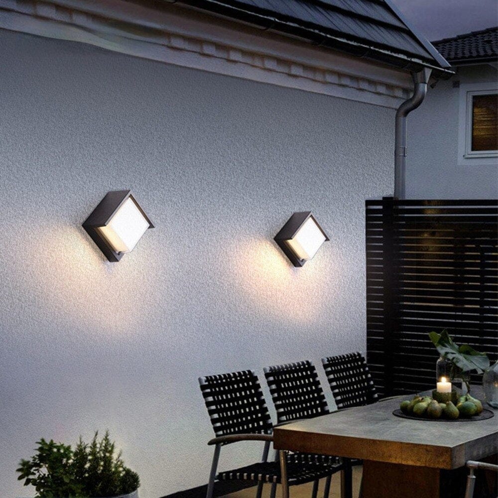 Modern Outdoor Wall Light | Waterproof LED Sconce with Motion Sensor | Stylish Illumination for Any Space 5