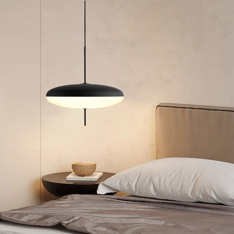 Modern Oval Pendant Light | Elegant Acrylic Shade with Adjustable Height | Perfect for Kitchen Island or Dining Room 11