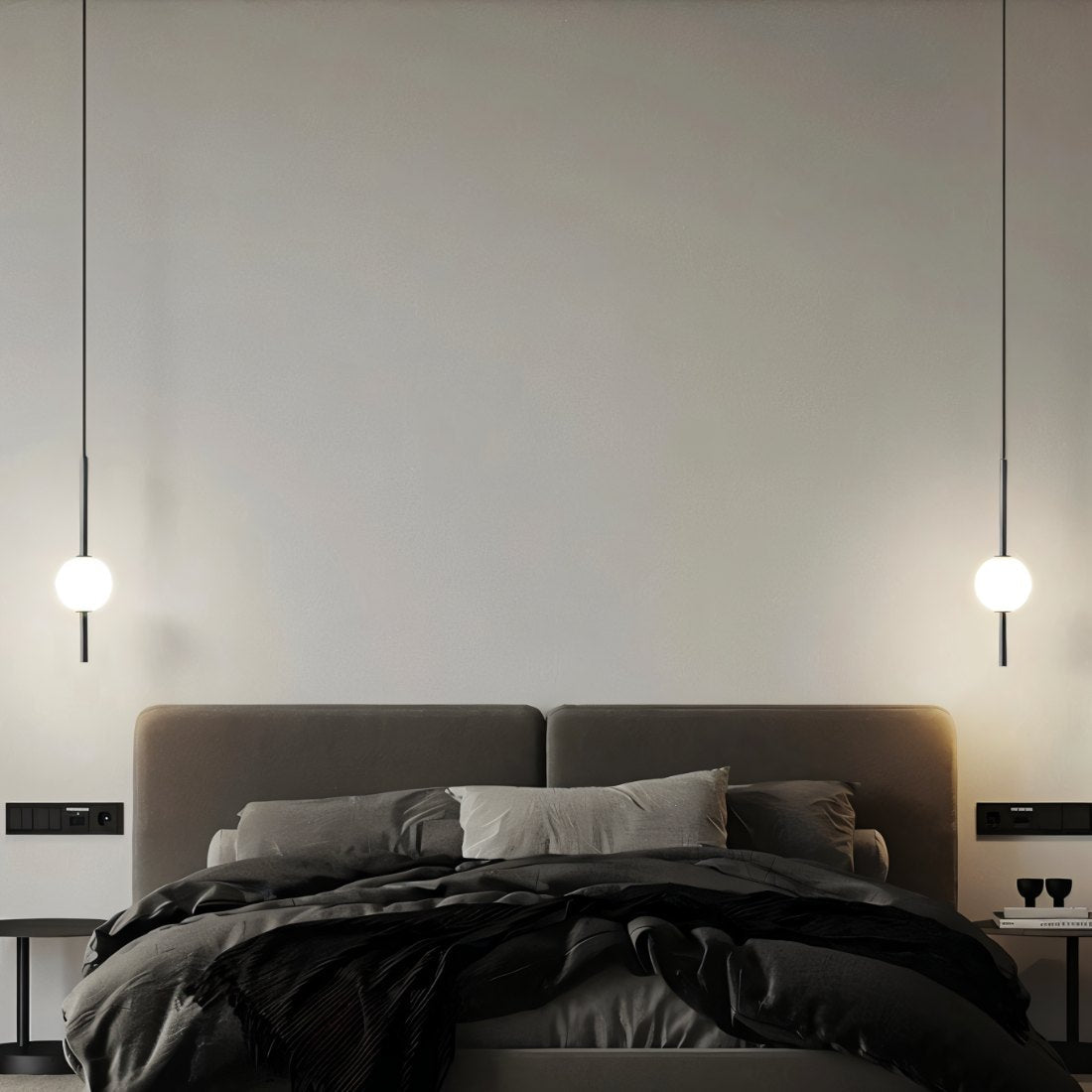 Modern Pendant Light | Acrylic Ball Design with Adjustable Cord | Chic Lighting for Home Decor 5