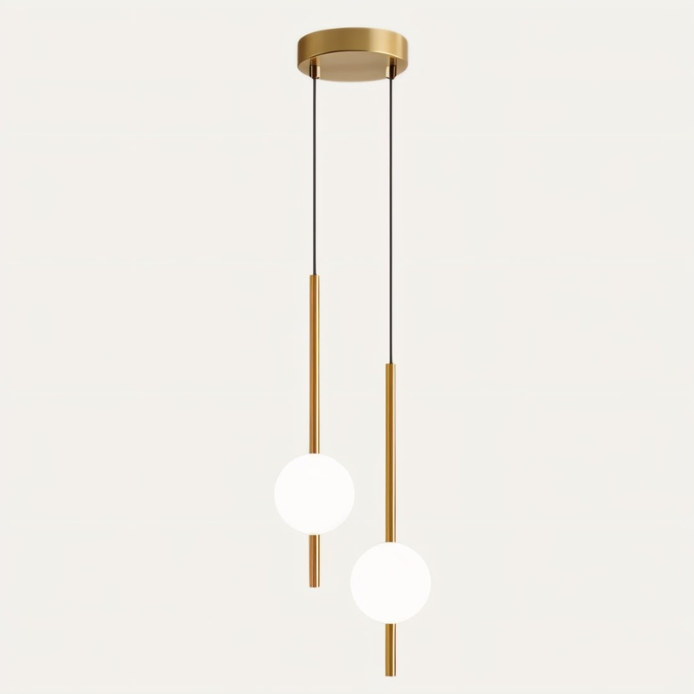 Modern Pendant Light | Acrylic Ball Design with Adjustable Cord | Chic Lighting for Home Decor 6