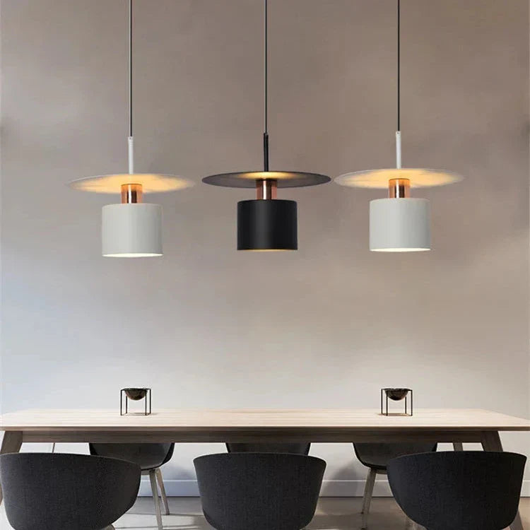 Modern Pendant Light | Black Hanging Light with Adjustable Cable | Elegant Lighting Solution for Kitchen and Dining Spaces 2