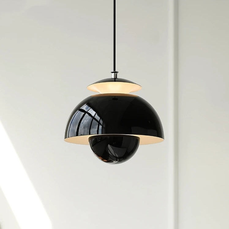 Modern Pendant Lighting | Metal Hanging Light with Unique Bud Design | Stylish Fixture for Elegant Illumination 1