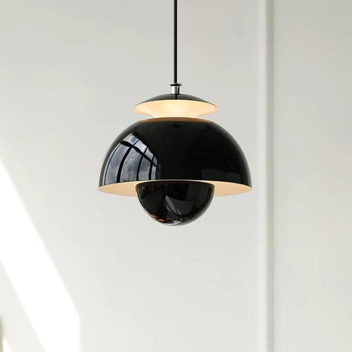 Modern Pendant Lighting | Metal Hanging Light with Unique Bud Design | Stylish Fixture for Elegant Illumination 3