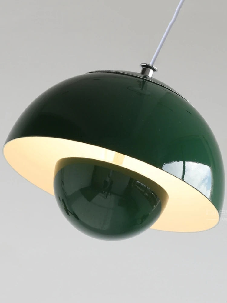 Modern Pendant Lighting | Metal Hanging Light with Unique Bud Design | Stylish Fixture for Elegant Illumination 5