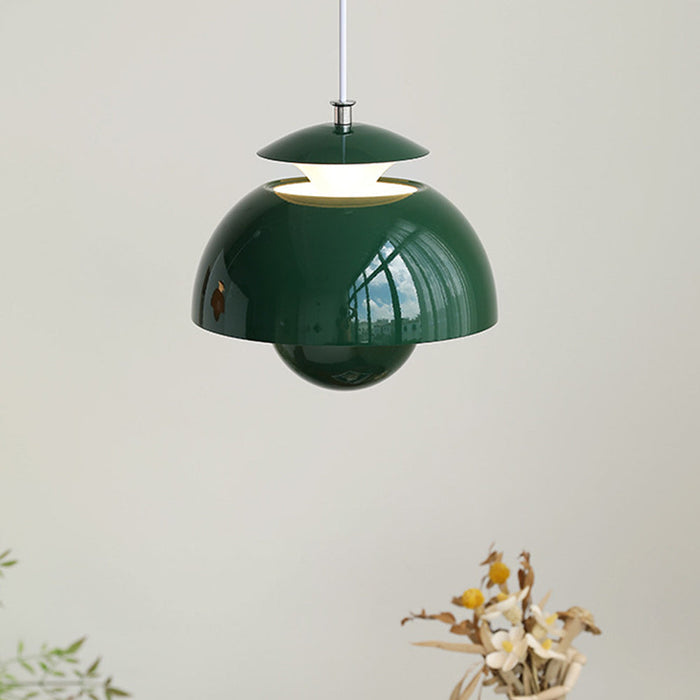 Modern Pendant Lighting | Metal Hanging Light with Unique Bud Design | Stylish Fixture for Elegant Illumination 6