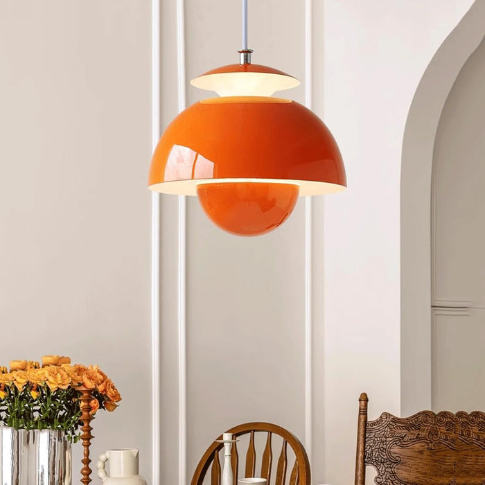 Modern Pendant Lighting | Metal Hanging Light with Unique Bud Design | Stylish Fixture for Elegant Illumination 7