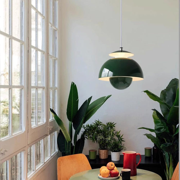 Modern Pendant Lighting | Metal Hanging Light with Unique Bud Design | Stylish Fixture for Elegant Illumination 8