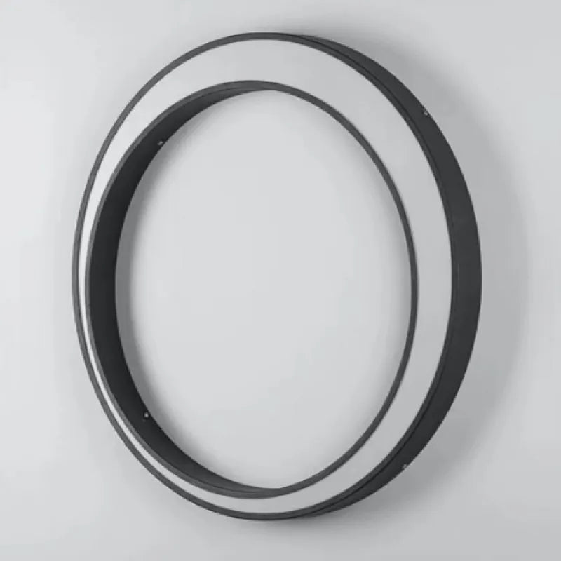 Modern Ring Metal Wall Light | Elegant Outdoor Wall Lamp with Weather Resistance & Sophisticated Design for Garden Illumination 6