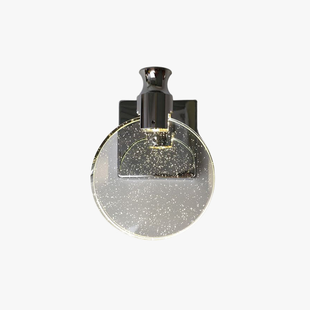 Kristy Round Crystal Wall Lamp | 2 Colours