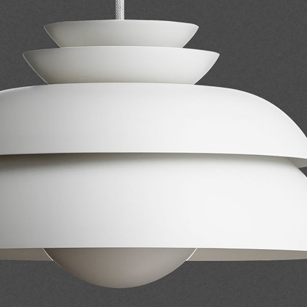 Modern White Pendant Light with Adjustable Height & Durable Metal Design | Stylish Kitchen Island Lighting for Elegant Spaces 6