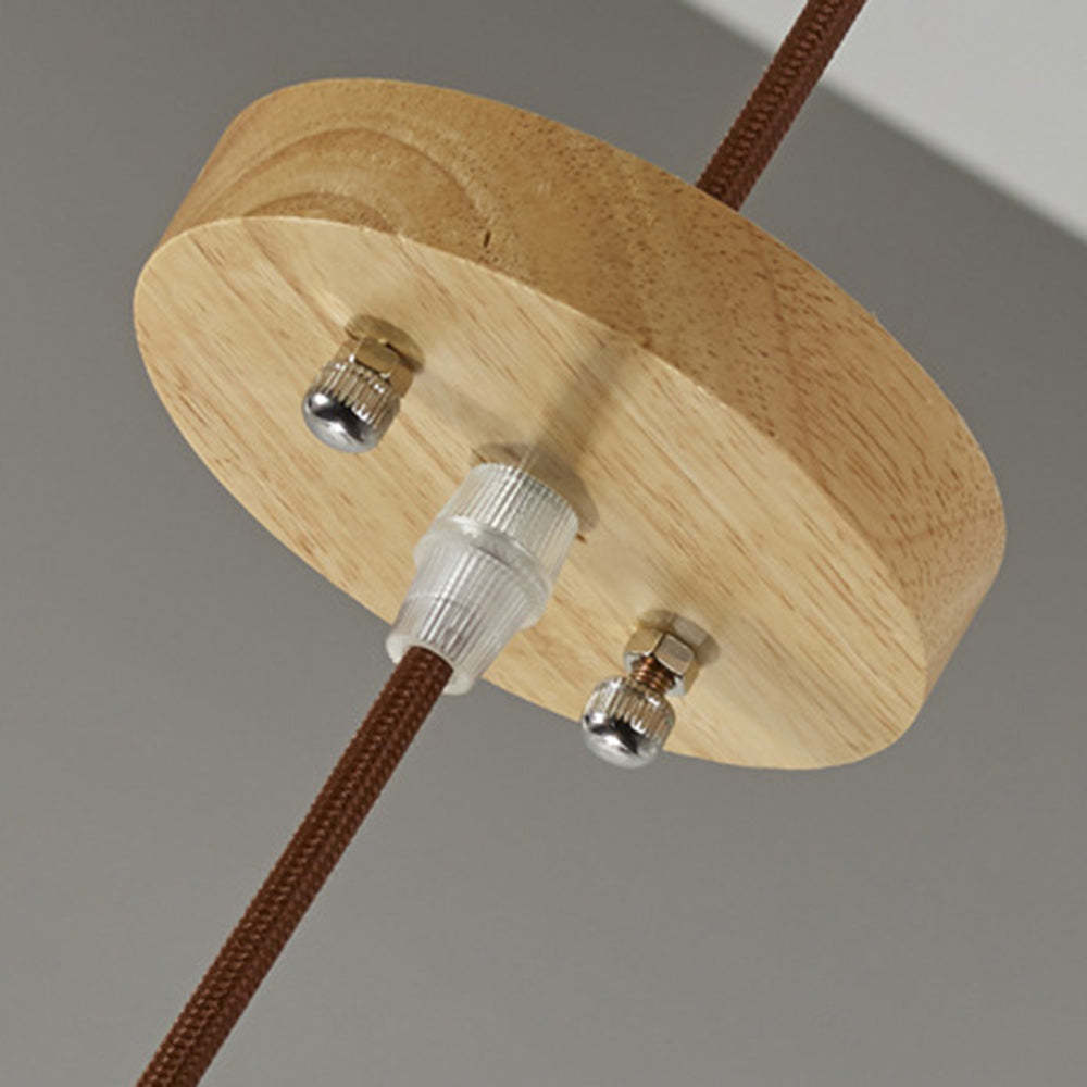Modern Wood Pendant Light with Adjustable 3-Color Lighting | Elegant Design for Cozy Kitchen Ambiance 4
