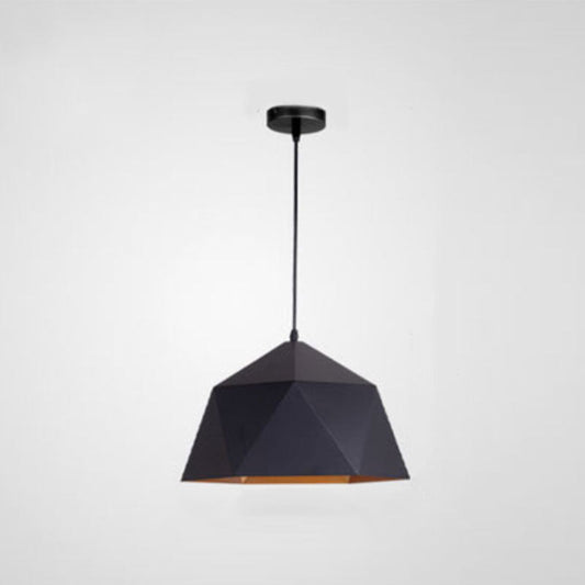 Morandi Collection | Black Pendant Light with Unique Triangular Pattern | Elegant Design for Kitchen Island Illumination 0