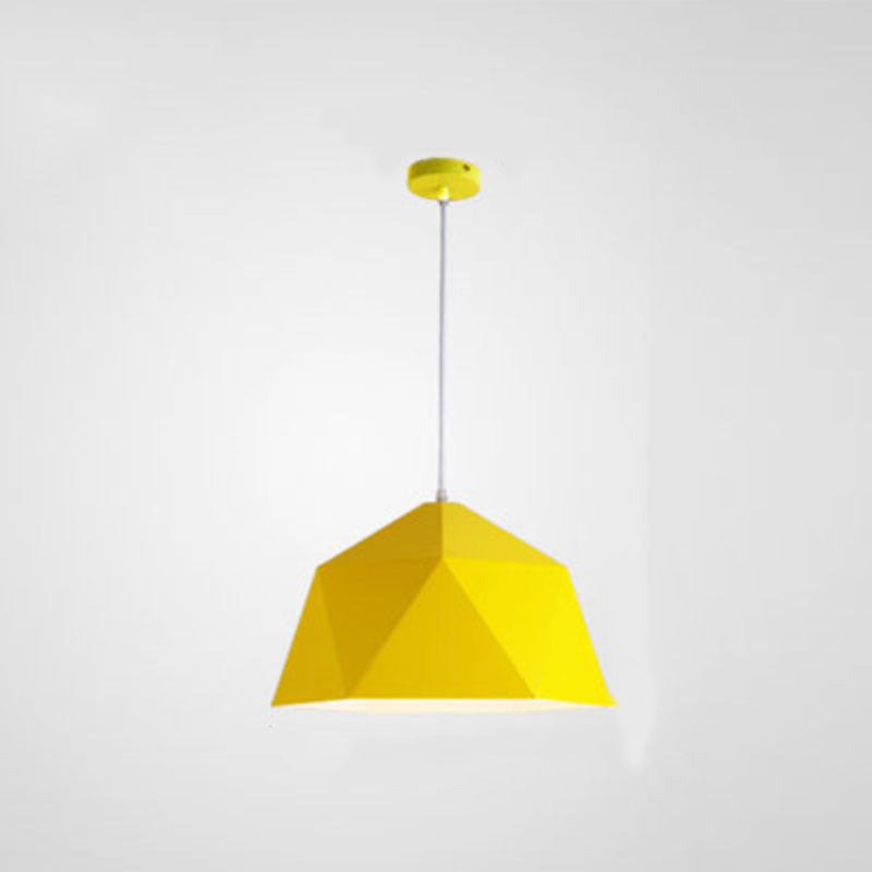 Morandi Collection | Black Pendant Light with Unique Triangular Pattern | Elegant Design for Kitchen Island Illumination 9