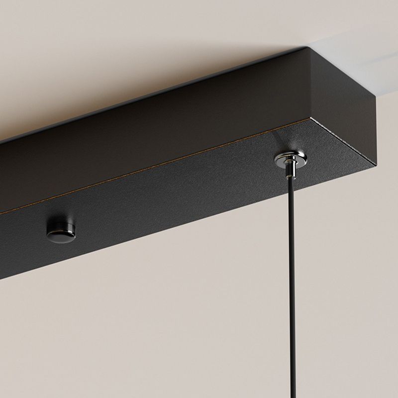 Mountain Shape | Black Pendant Light with Dimmable Feature | Elegant Design for Living Room and Bedroom 8