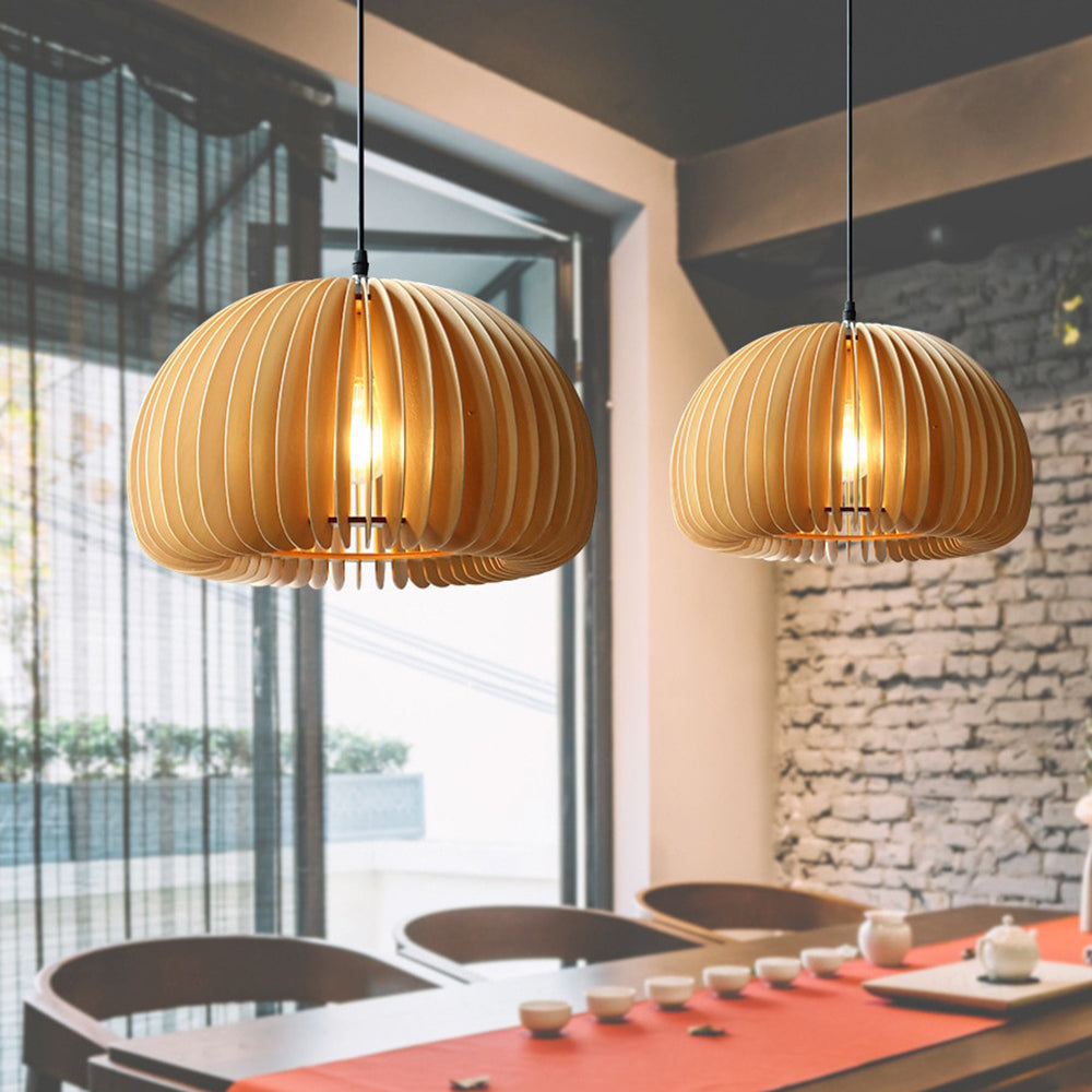 Muto Collection | Rustic Pendant Lighting with Adjustable Height & Warm Glow | Elegant Hanging Lights for Cozy Spaces 6