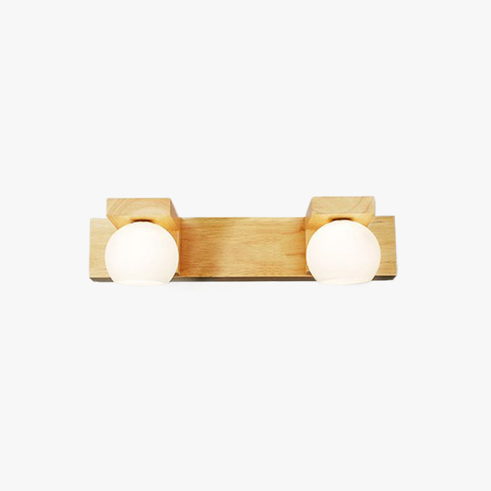Muto Collection | Wall Lamp with Warm Light & Stylish Wooden Design | Cozy Indoor Sconce for Living Spaces 0
