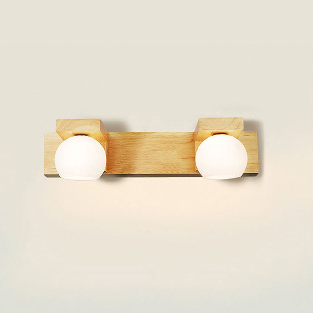 Muto Collection | Wall Lamp with Warm Light & Stylish Wooden Design | Cozy Indoor Sconce for Living Spaces 1