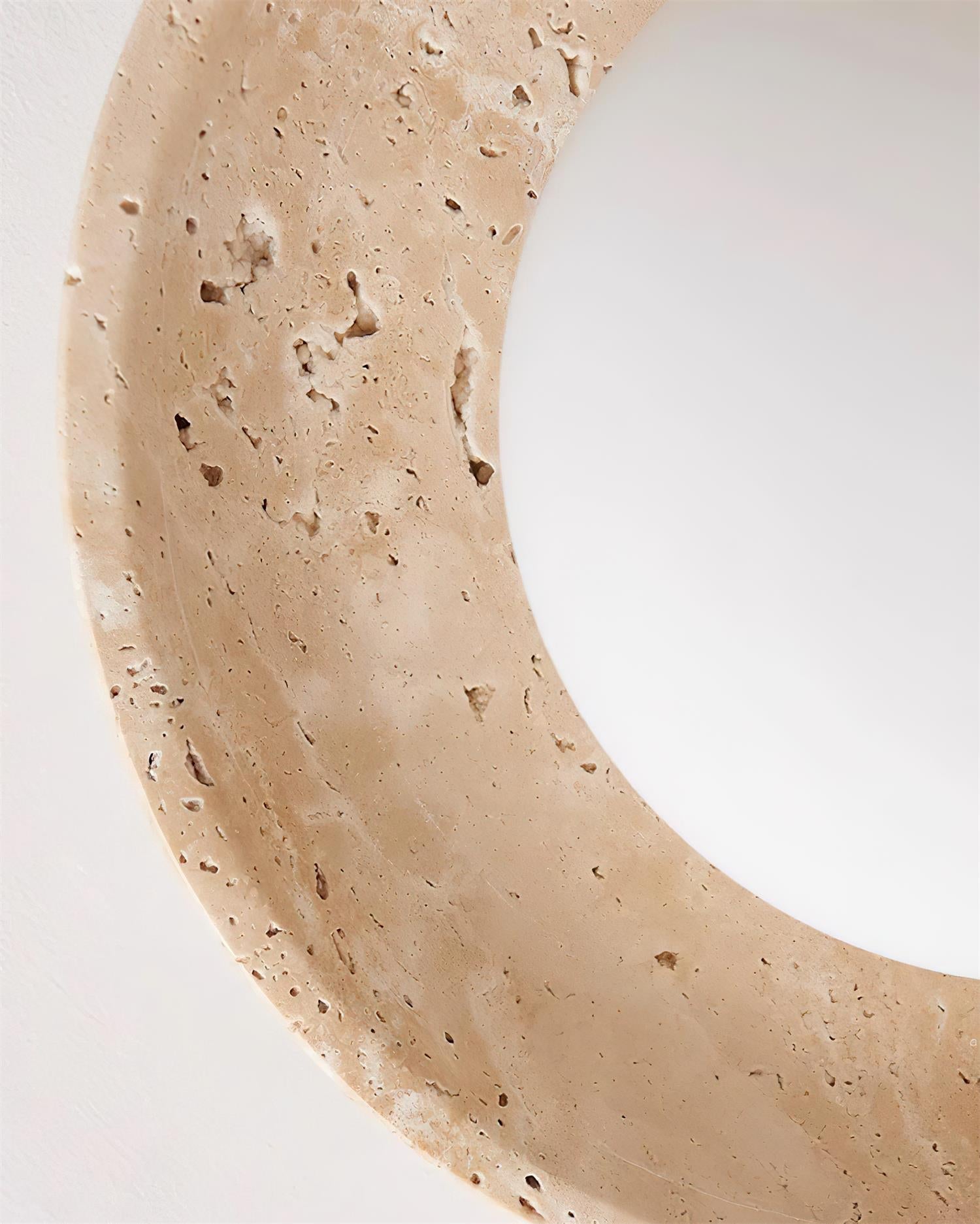 Mylie | Travertine Ceiling Light with Wood Canopy | Elegant Design for Modern Spaces 6