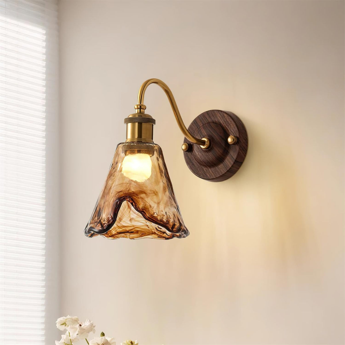 Amberveil Wall Light detail