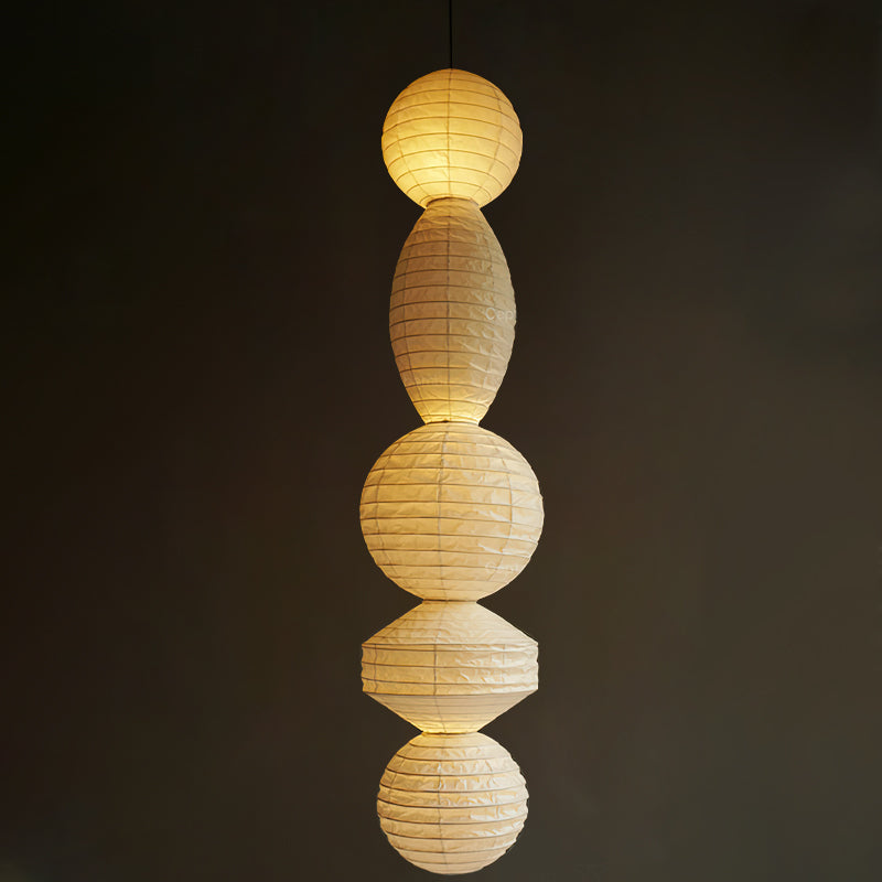 Nami | Pendant Light with Geometric Design & Adjustable Height | Soft Glow for Cozy Spaces 9