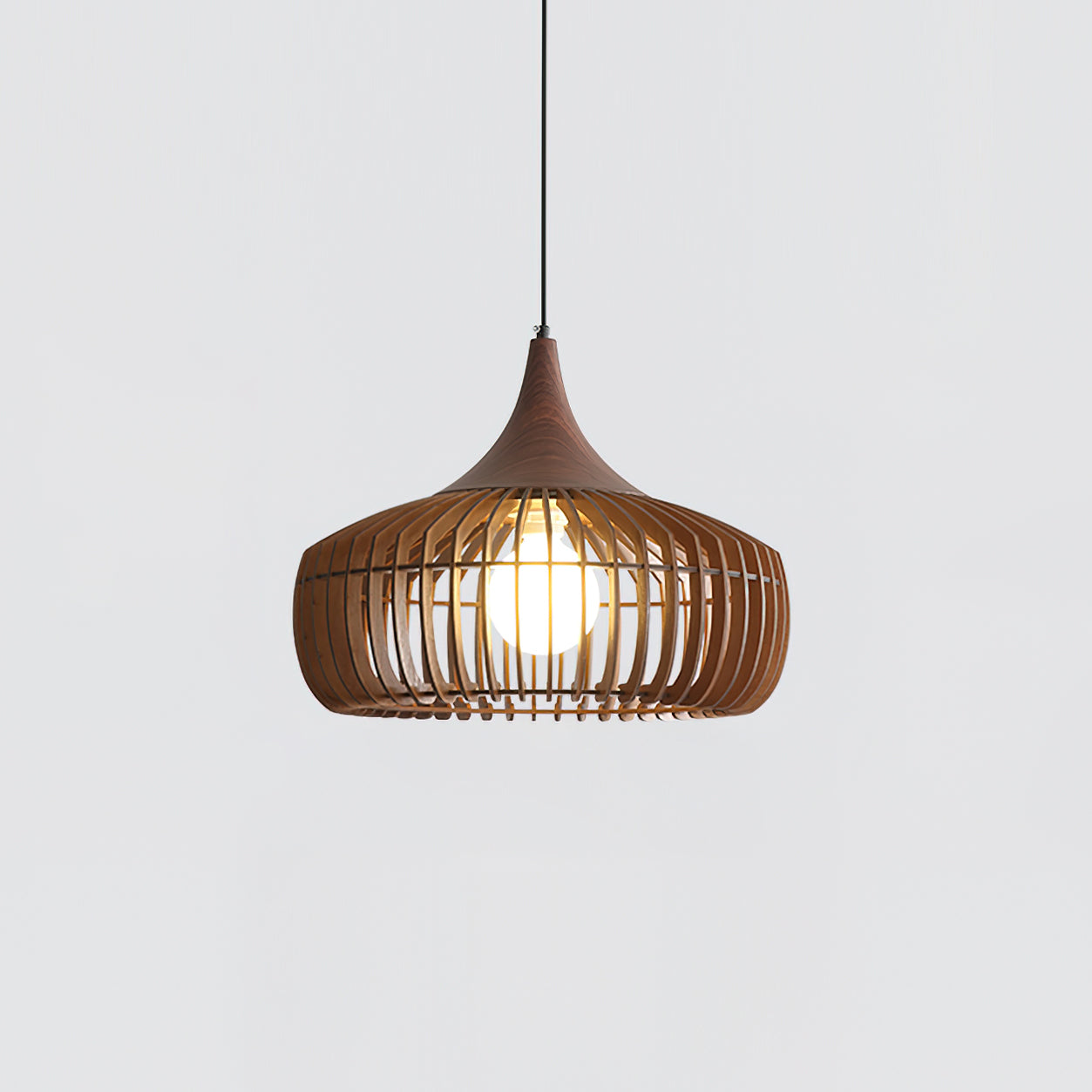 Natural Bamboo Rattan Pendant Light with Adjustable Height | Stylish Hanging Lights for Kitchen Island Decor 6
