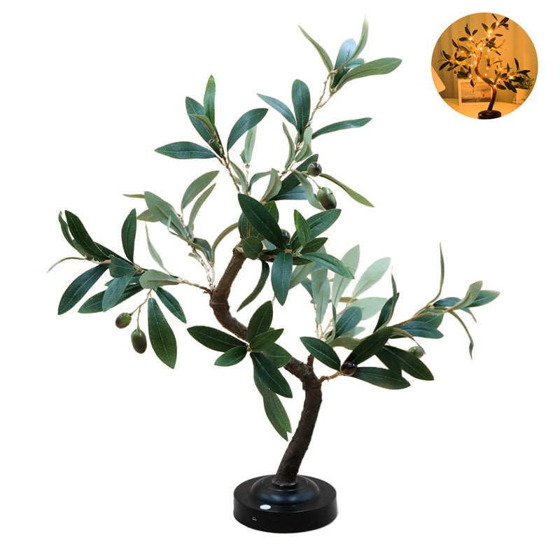 Nature's Glow | Table Lamp with Flexible Branches & Battery Operated Design | Cozy Ambiance for Home Decor 0