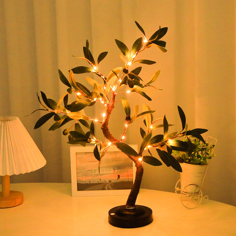 Nature's Glow | Table Lamp with Flexible Branches & Battery Operated Design | Cozy Ambiance for Home Decor 2