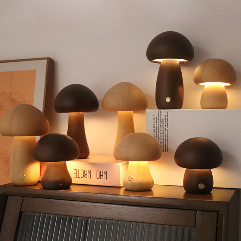Nature's Glow | Table Lamp with Touch-Sensitive LED | Rechargeable Cordless Design for Cozy Living Room Ambiance 1