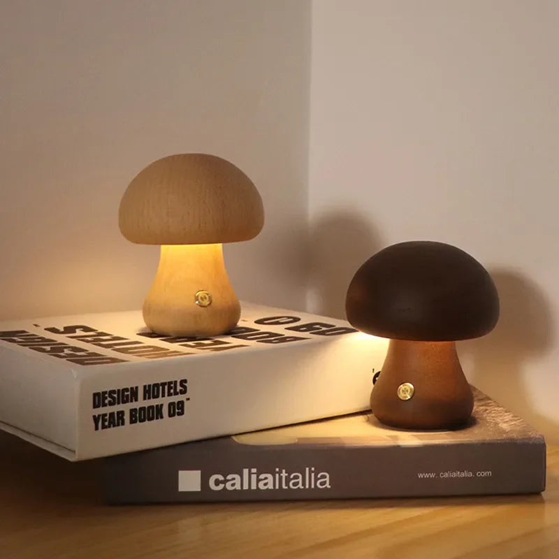 Nature's Glow | Table Lamp with Touch-Sensitive LED | Rechargeable Cordless Design for Cozy Living Room Ambiance 2