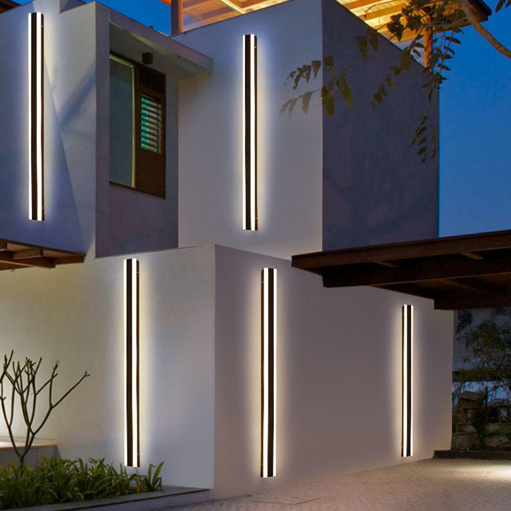 Nexa | Modern Outdoor Wall Light with Integrated Shelf & Dimmable Feature | Stylish Exterior Lighting for Courtyards and Balconies 2