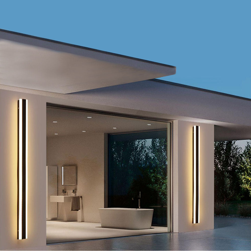 Nexa | Modern Outdoor Wall Light with Integrated Shelf & Dimmable Feature | Stylish Exterior Lighting for Courtyards and Balconies 6