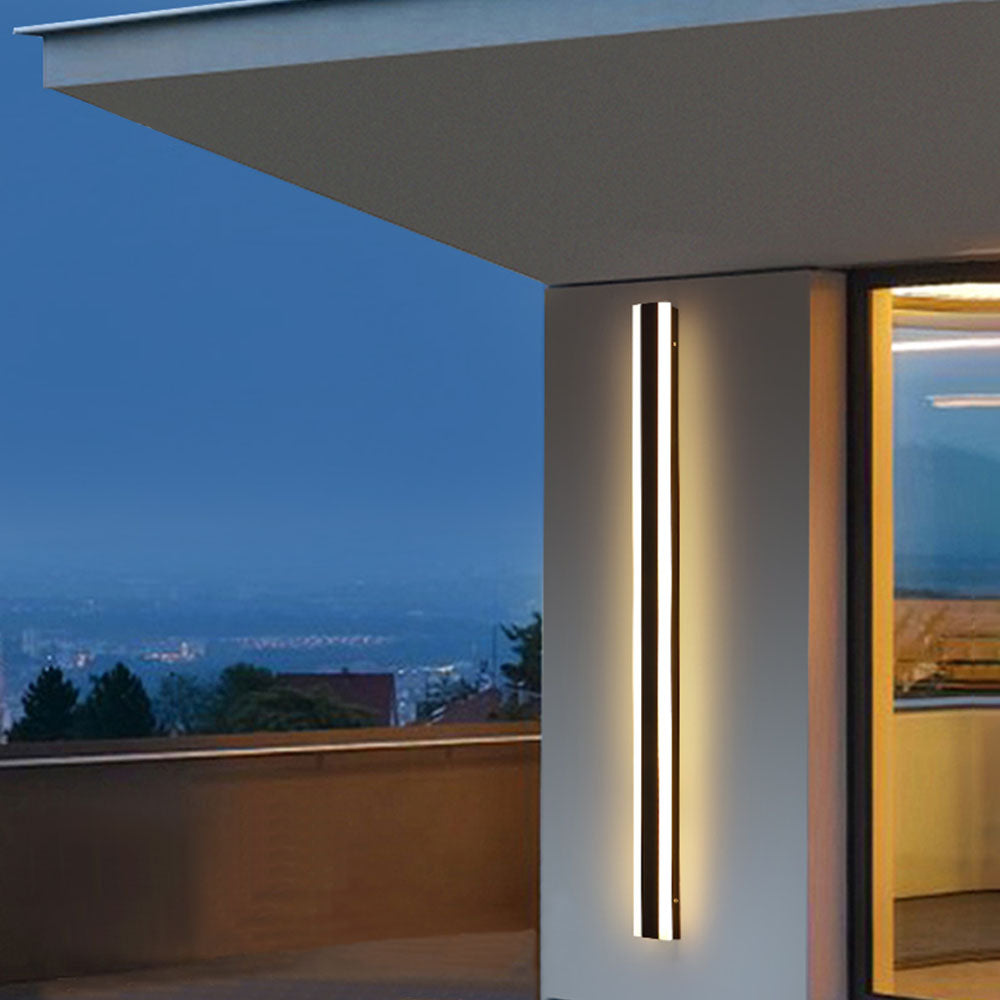 Nexa | Modern Outdoor Wall Light with Integrated Shelf & Dimmable Feature | Stylish Exterior Lighting for Courtyards and Balconies 7