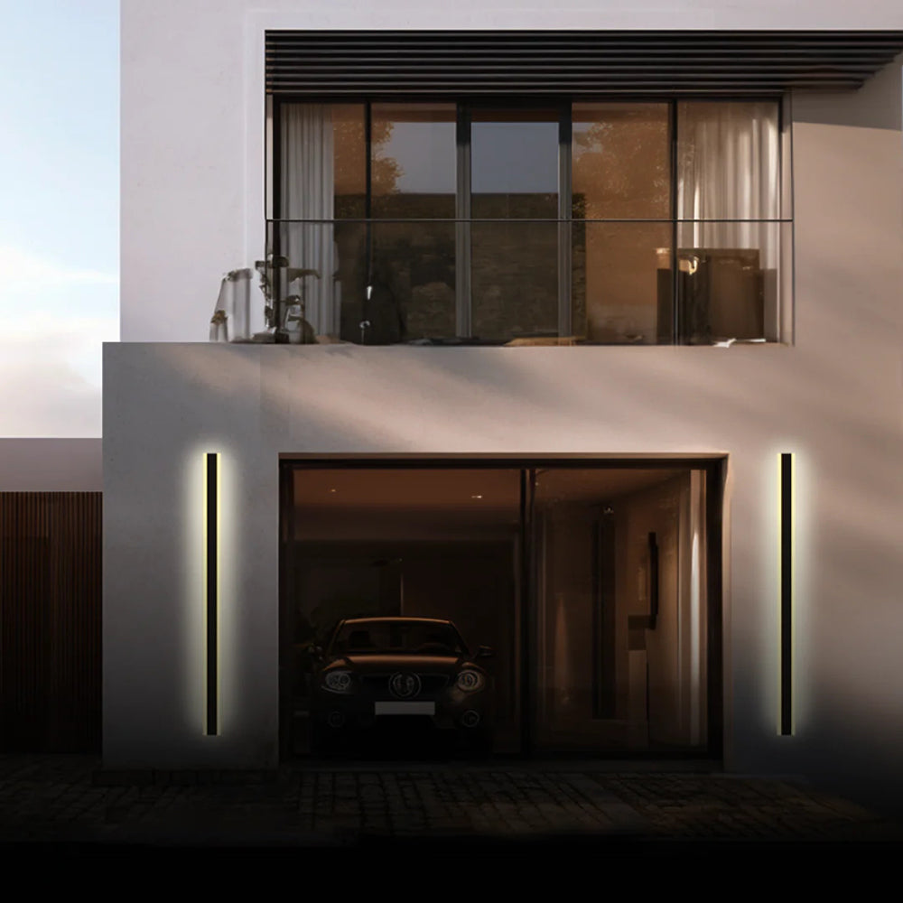 Nexa | Modern Outdoor Wall Light with Integrated Shelf & Dimmable Feature | Stylish Exterior Lighting for Courtyards and Balconies 9