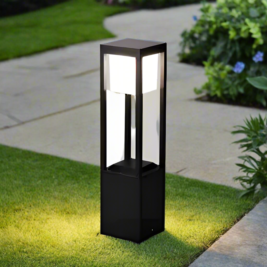 Nimbus Cube | Solar Lights Outdoor with Sleek Design & LED Efficiency | Eco-Friendly Landscape Lighting for Your Garden 4